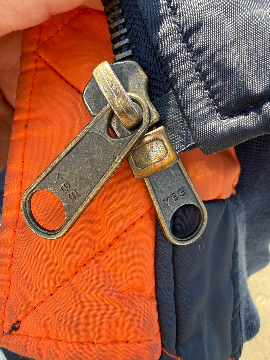 90s Ma-1 Formula Racing 리버시블 M 상품이미지6