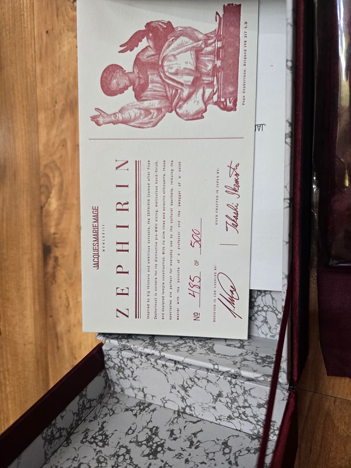 자크마리마지 제피린 44 판매합니다 상품이미지3