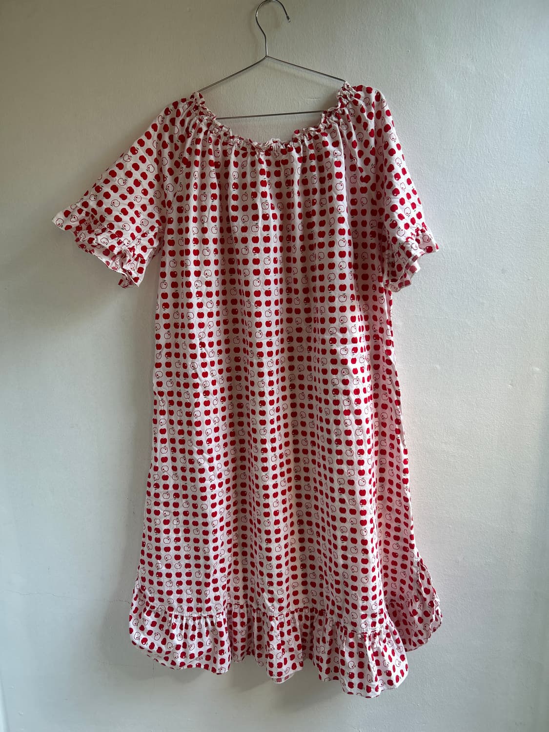 사과 잠옷 원피스  상품이미지6