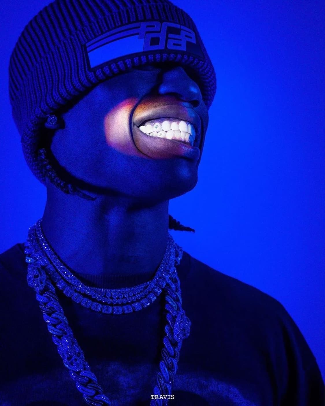 [M] 프라다 2018 버진 울 로고 비니 퍼플 상품이미지1