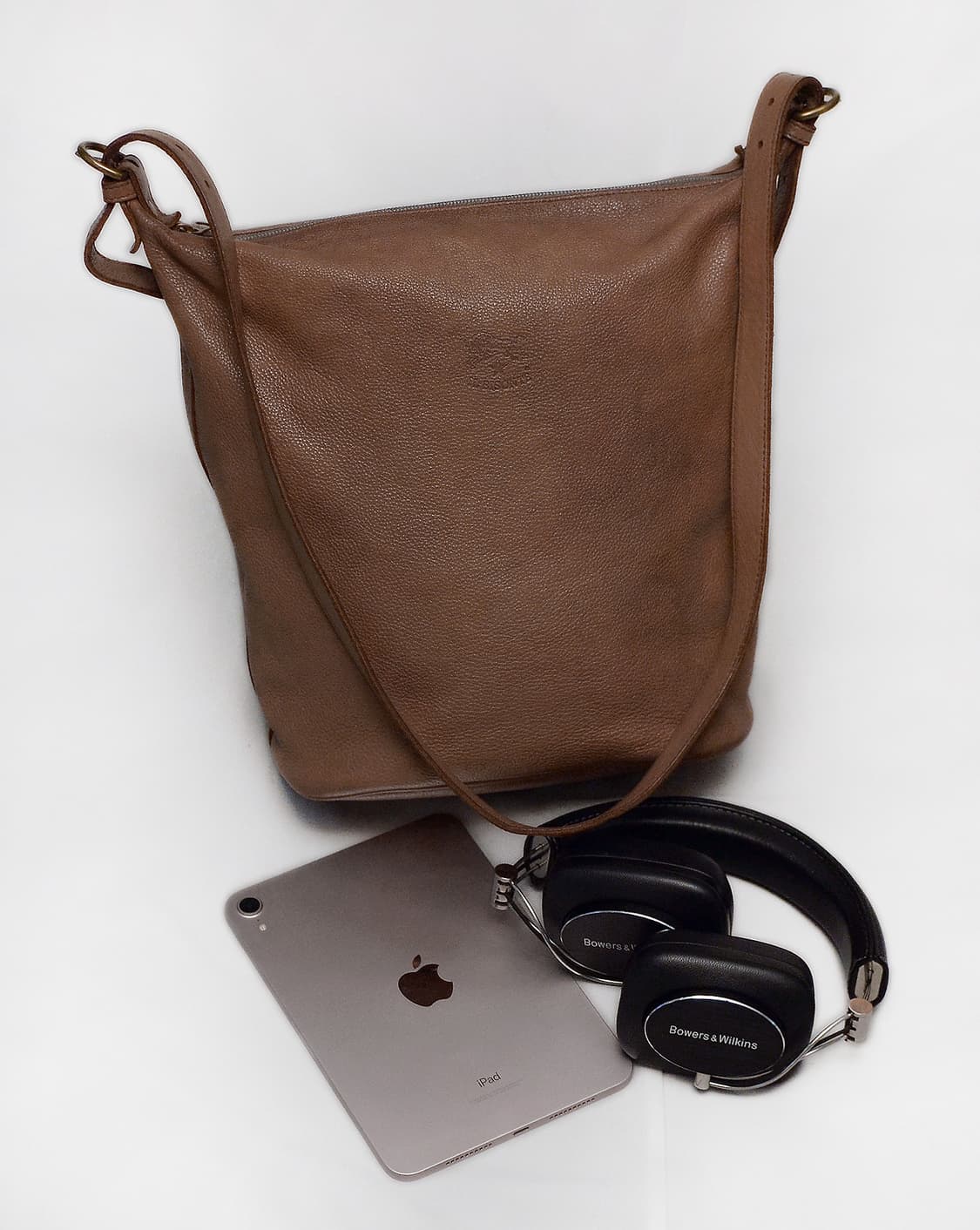 일비종떼 풀그레인 레더 클래식 가죽 버킷백 (숄더.크로스) 상품이미지2