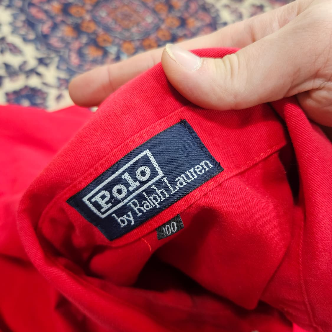 폴로랄프로렌 90's 스윙탑 시그니쳐 포니 블루종자켓 상품이미지8