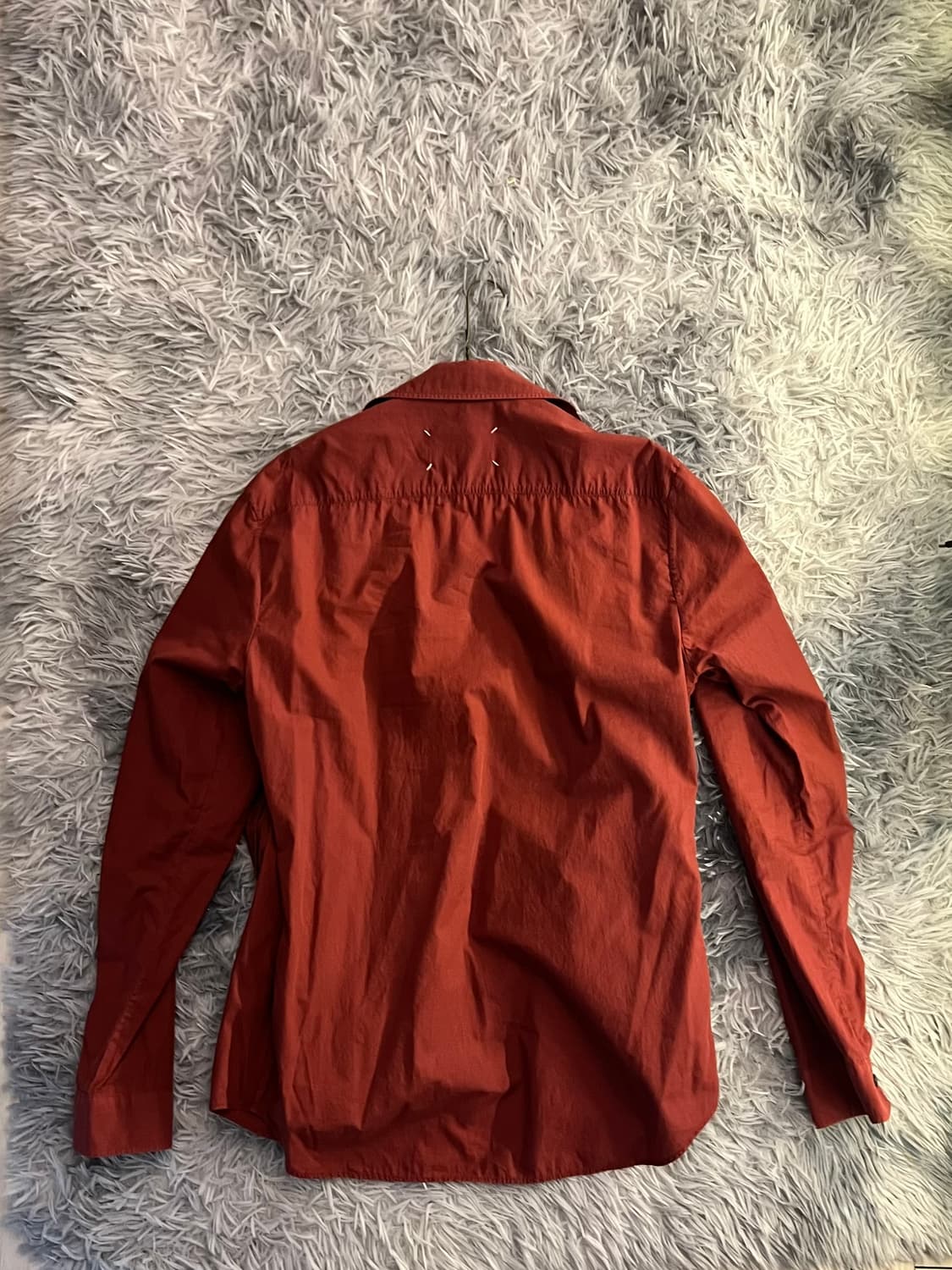 마르지엘라 버건디 셔츠 상품이미지2