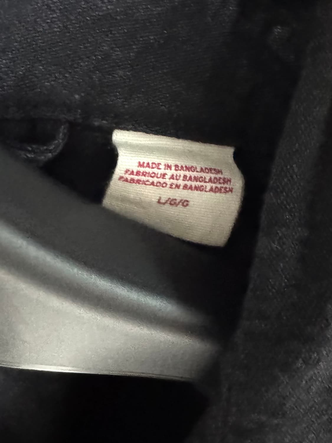 리바이스 블랙 데님 웨스턴셔츠 L 팝니다 상품이미지3