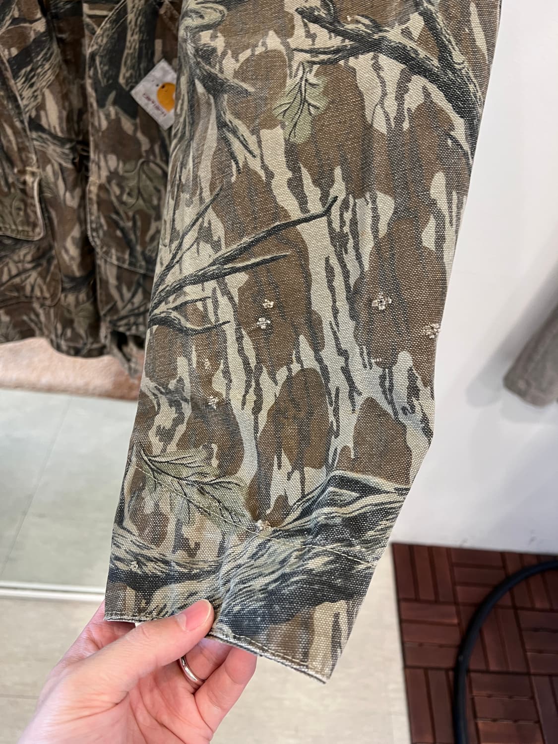 Carhartt 칼하트 리얼트리 카모 헌팅 자켓 상품이미지7