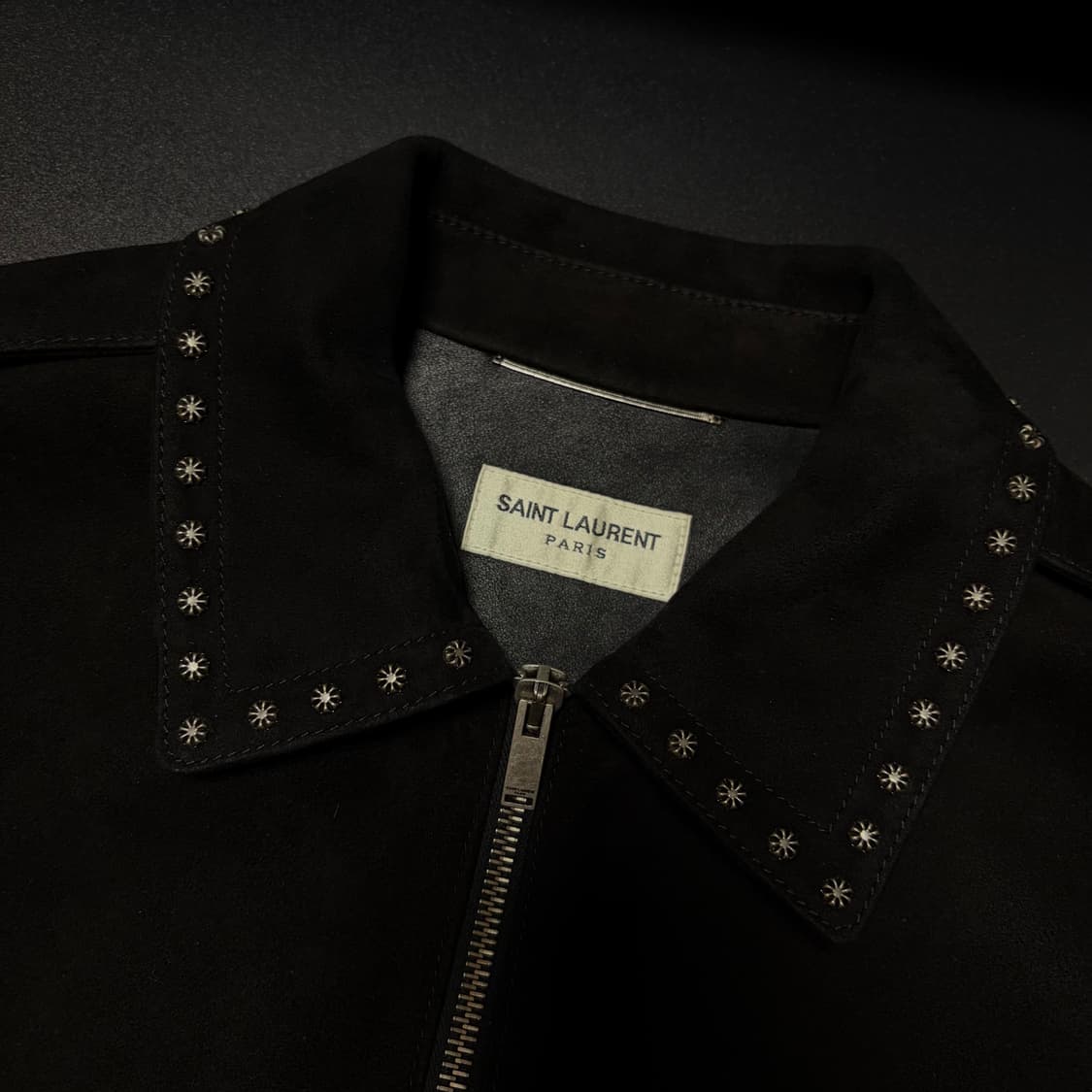 (46) 생로랑 스터드 스웨이드 자켓 상품이미지3