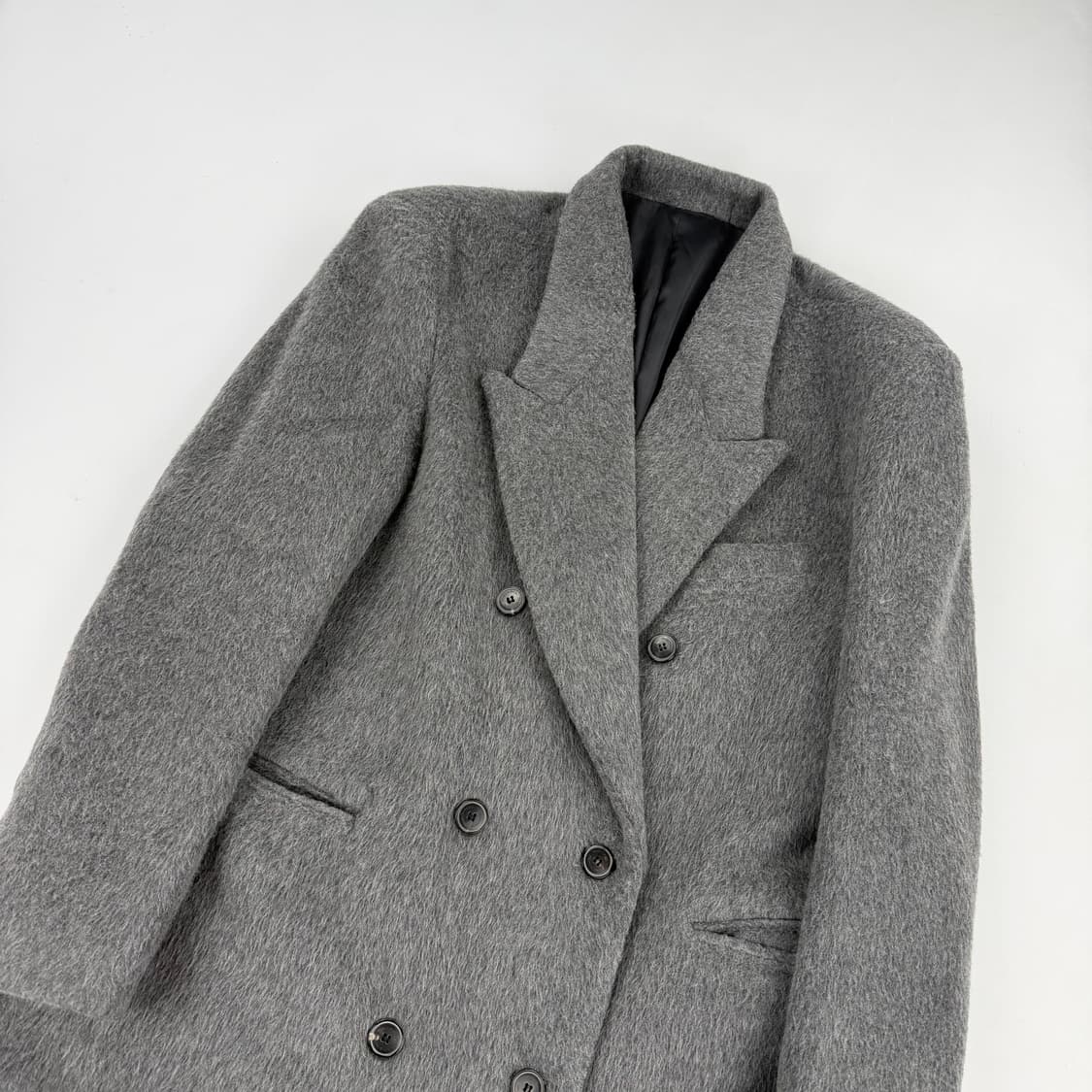 더오유 카리나 코트 그레이 상품이미지4