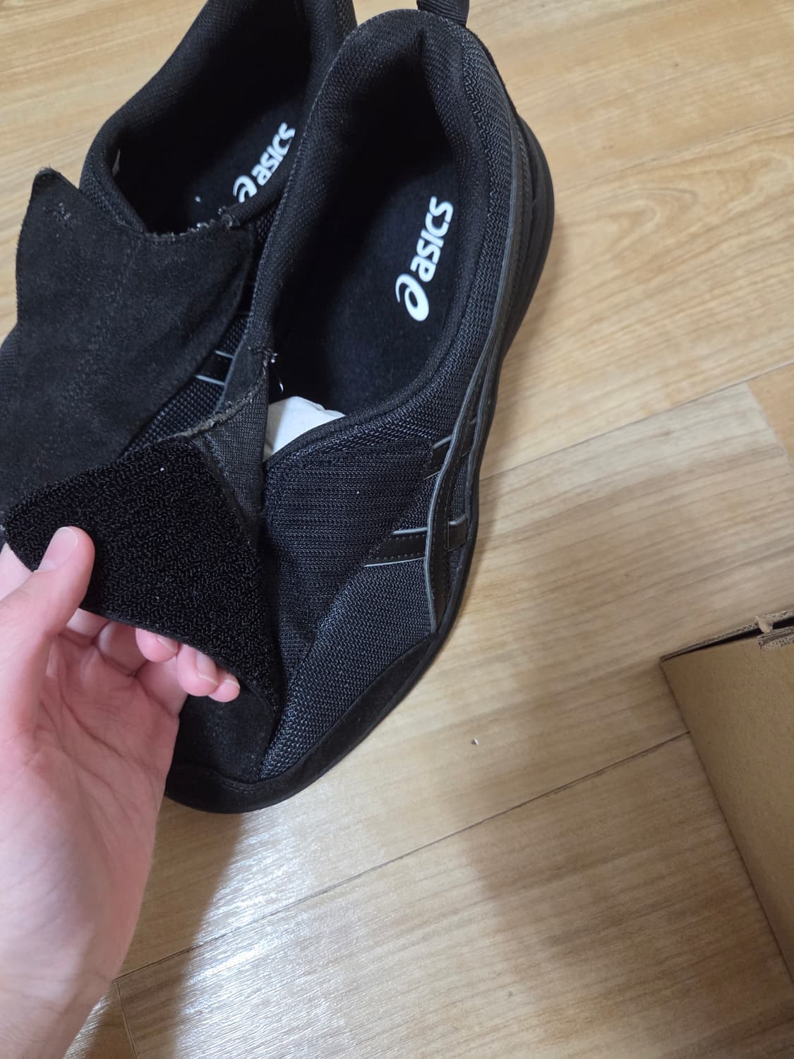 아식스 라이프워커 블랙 상품이미지3