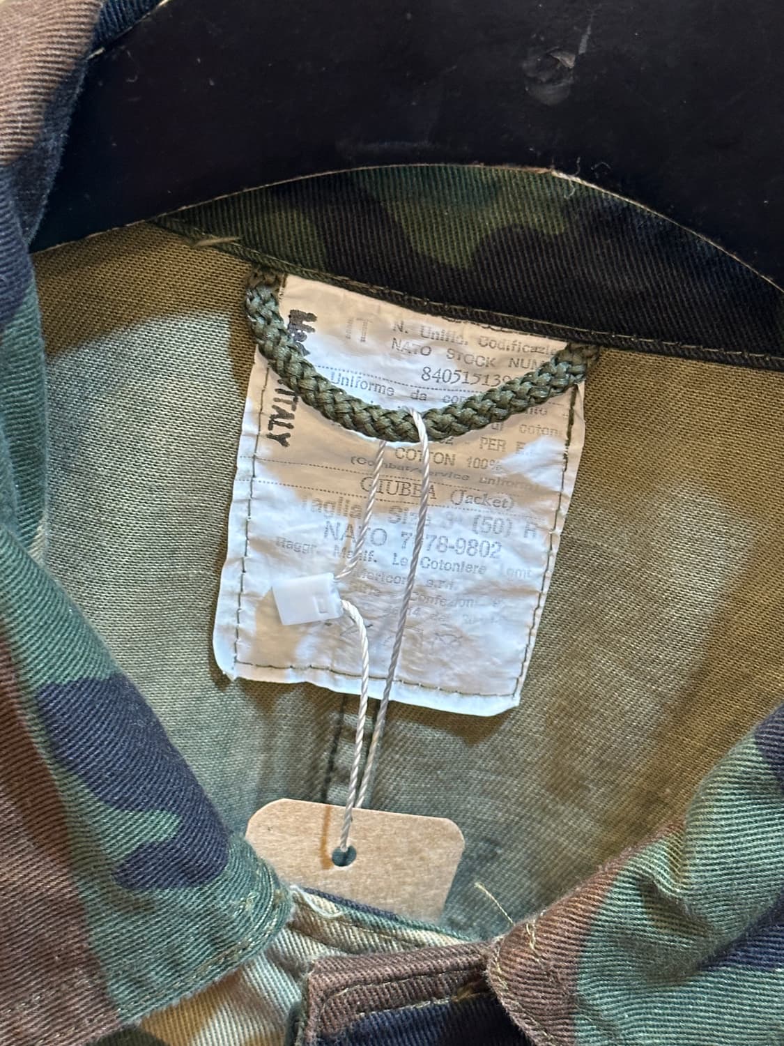 이탈리아군 우드랜드 필드자켓 상품이미지4