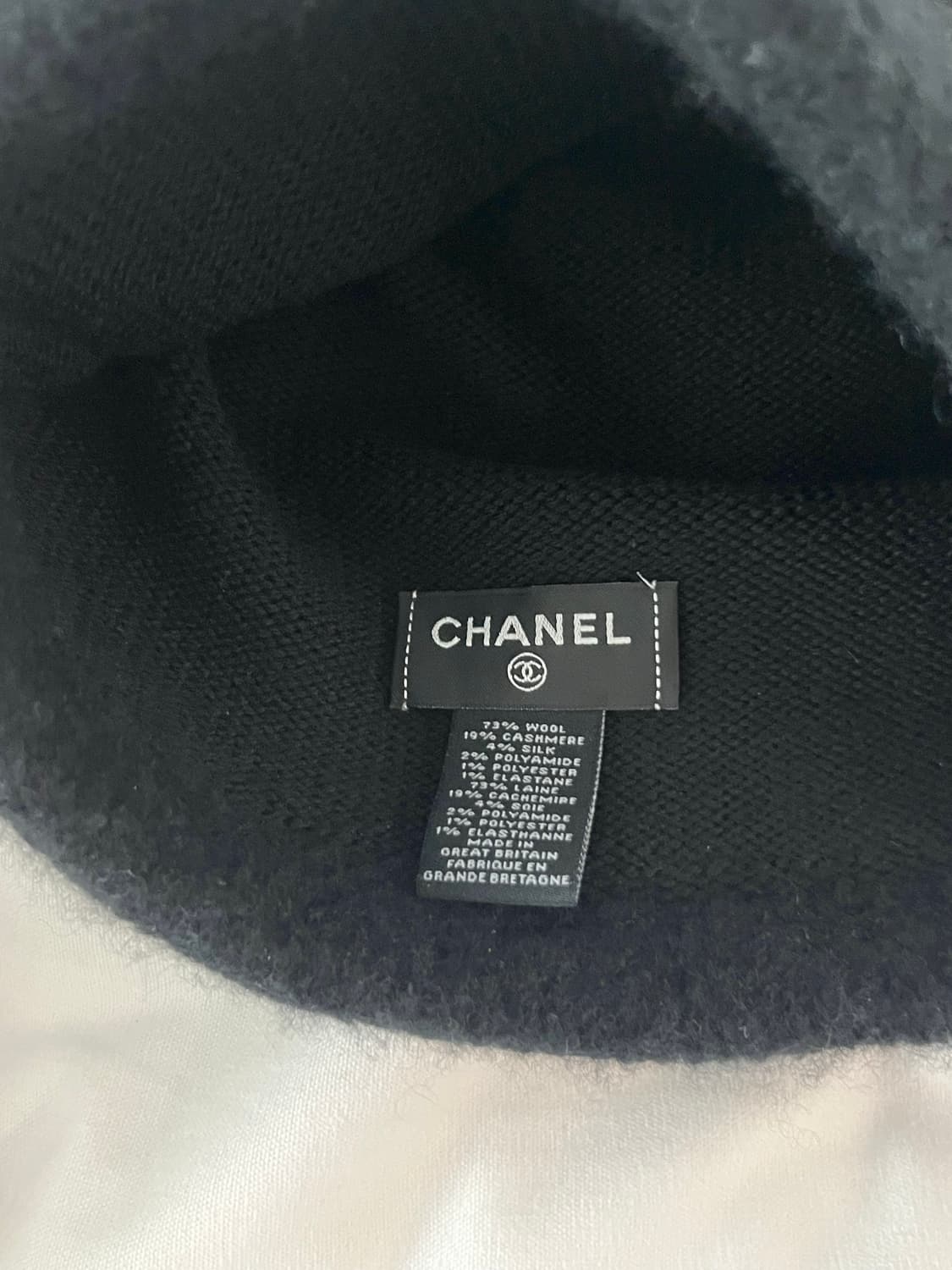 샤넬 24 울캐시 비니 1회착 (본품,상자O) 상품이미지3