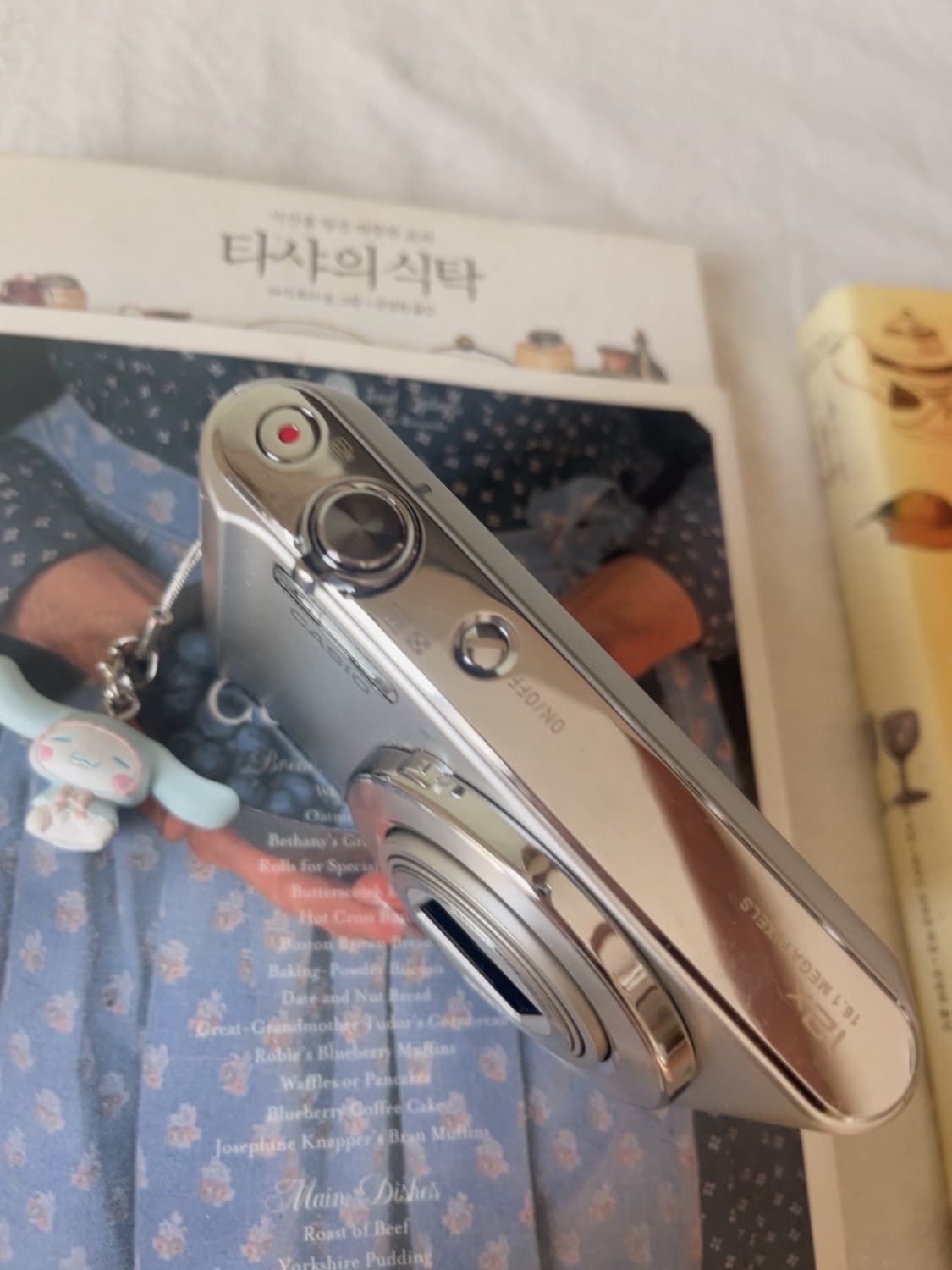 카시오 엑슬림 ex-zs210 빈티지 디지털카메라 실버 상품이미지3