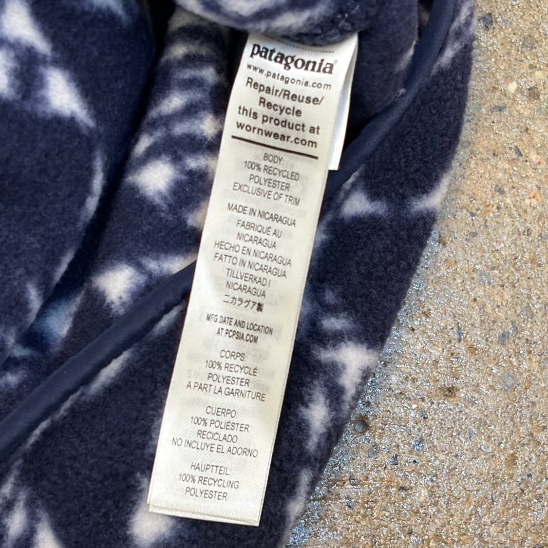 새상품 USA 파타고니아 신칠라 스냅티 플리스 후리스 상품이미지9