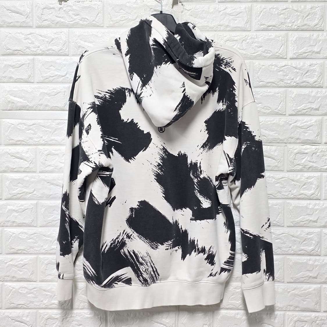 택포// 라이프워크 패턴 후드티 L 상품이미지4