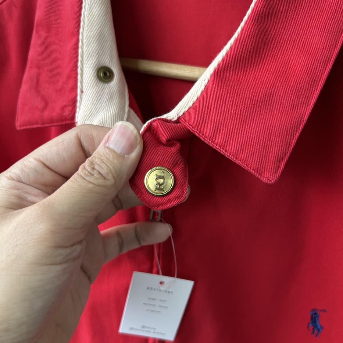 15230 - 폴로 랄프로렌 레드 블루종 자켓  상품이미지4