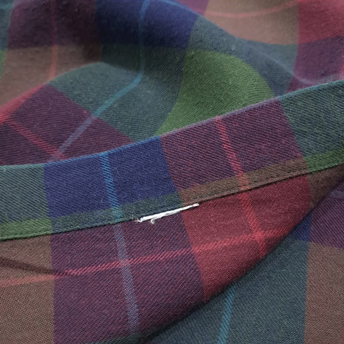 CL509 L 폴로 90s 코튼 클래식 타탄체크 멀티컬러 셔츠 남방 상품이미지4