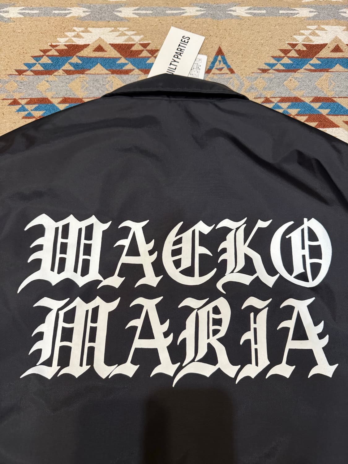 [L] 와코마리아 코치자켓 블랙 - 25FW 상품이미지5