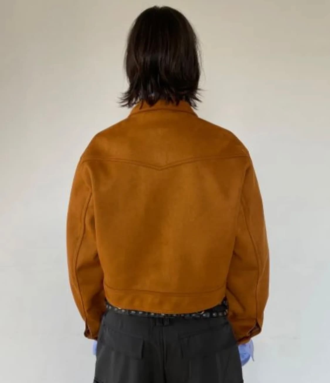 팍시 스웨이드 자켓 카라멜 상품이미지3