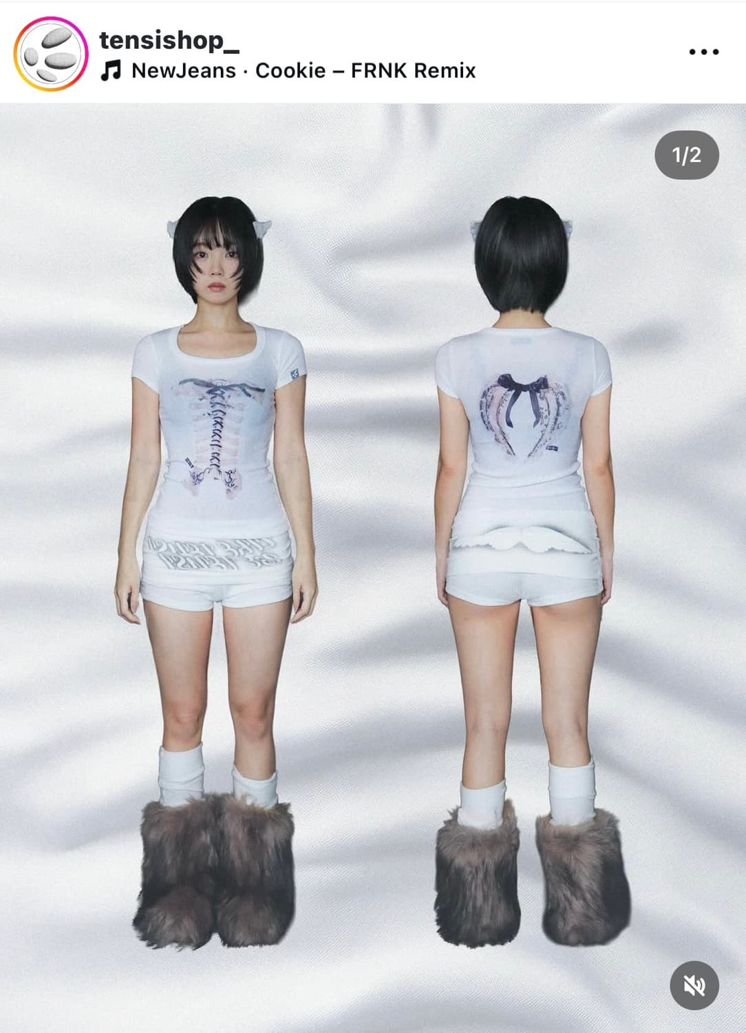 tensishop/ Bone to be lovely silk wing 상품이미지3