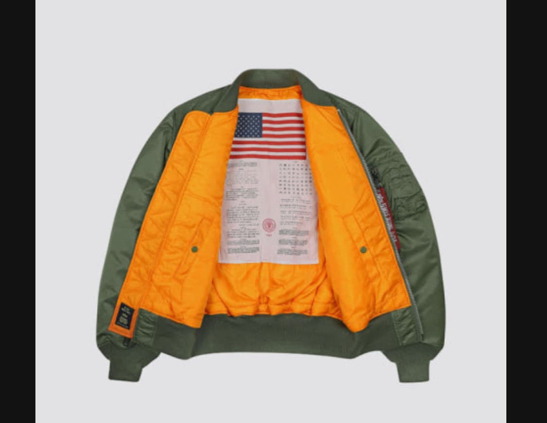 알파인더스트리 블러드칫 ma-1 상품이미지4