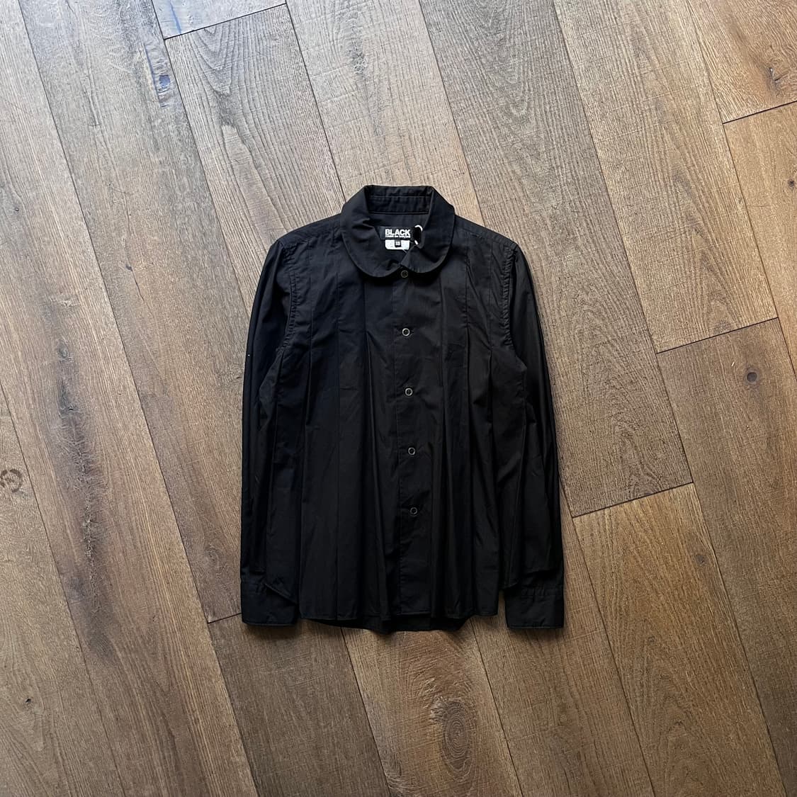 Pleats Round Collar Blouse 상품이미지1