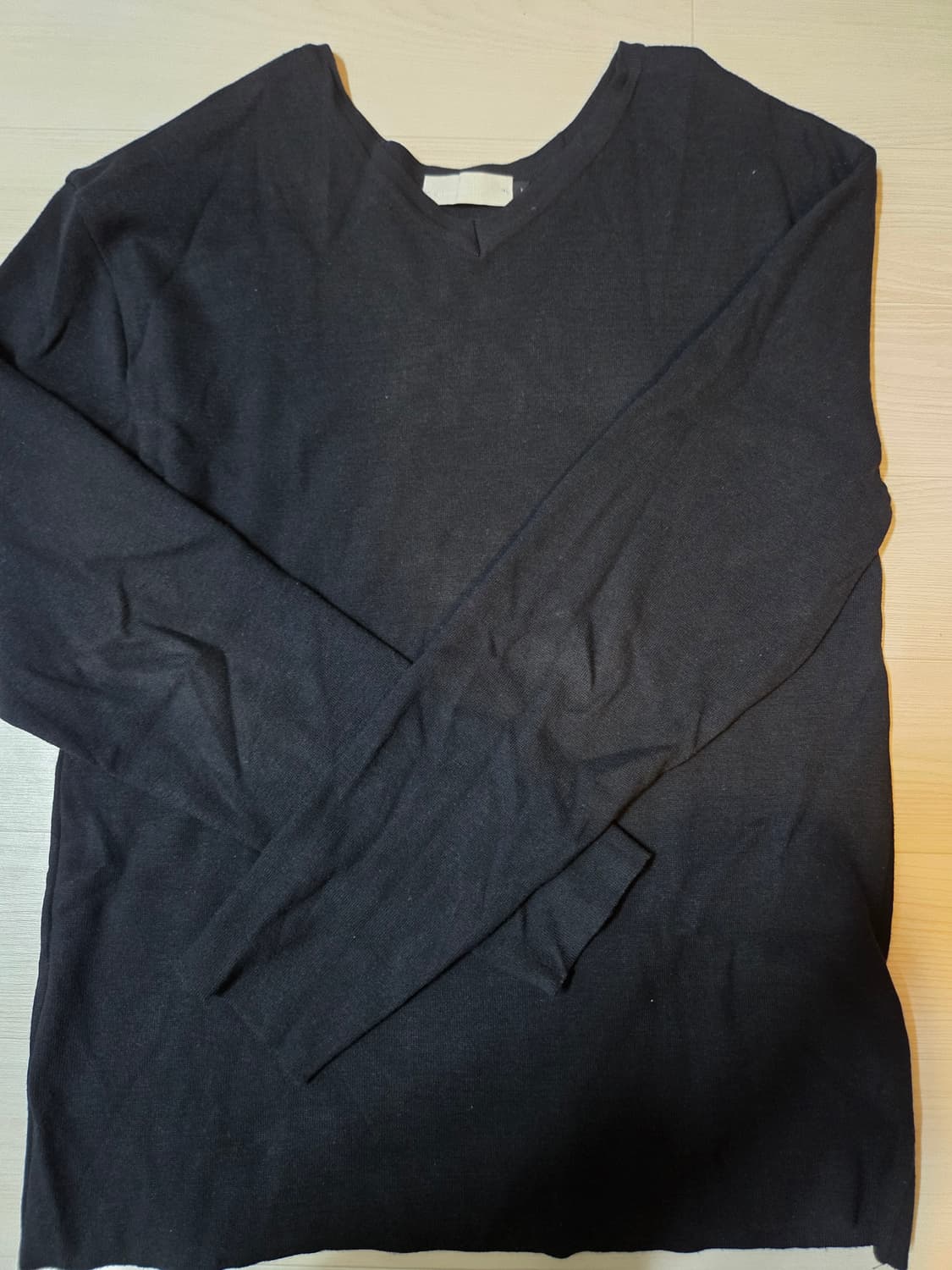 아모멘토 투웨이 넥 풀오버 니트 블랙 M 상품이미지3