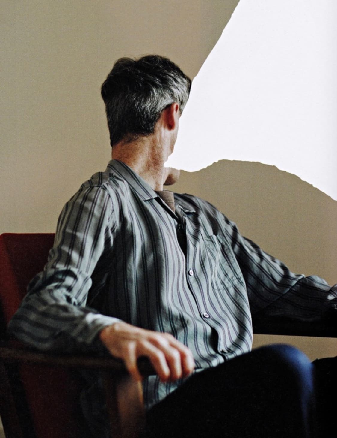 the Shepherd 언더커버  큐프로 스트라이프 오픈카라 셔 상품이미지7