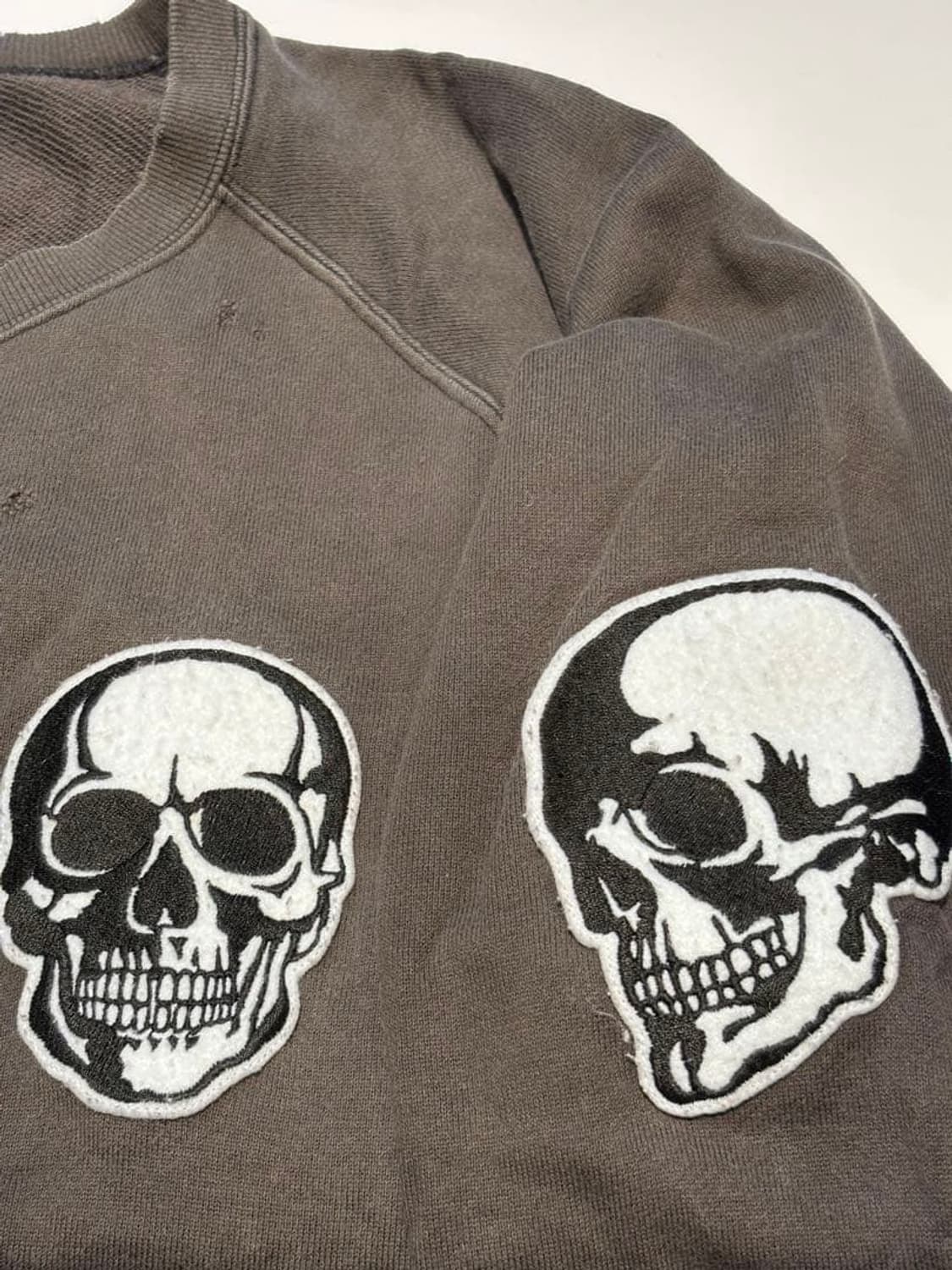  넘버나인 더블 스컬 크루넥 스웨트셔츠 상품이미지5