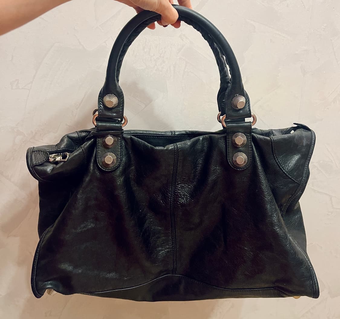 발렌시아가 Balenciaga자이언트 워크 백 블랙 상품이미지2