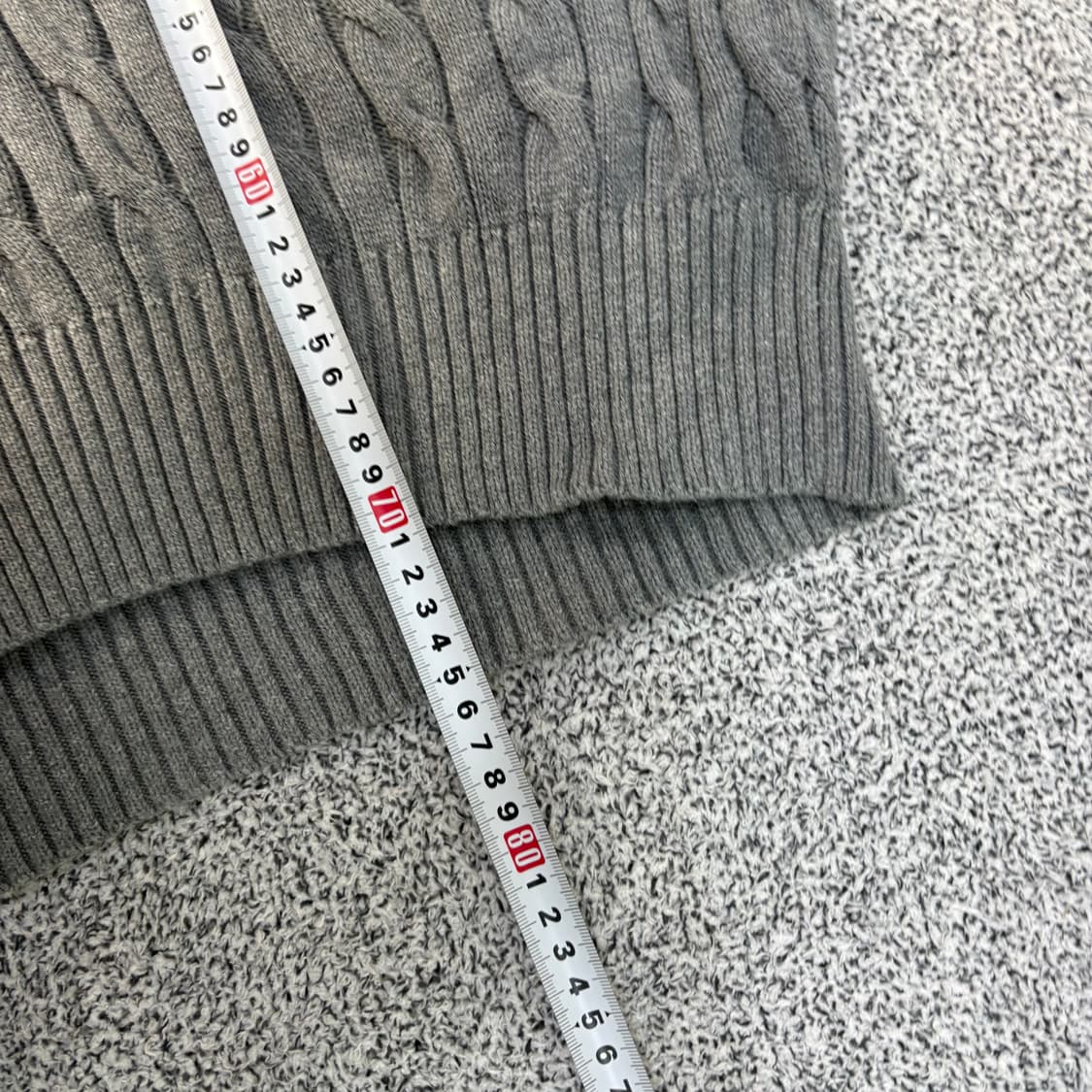 3XL US 폴로 어센 꽈배기 니트 0309J 상품이미지7