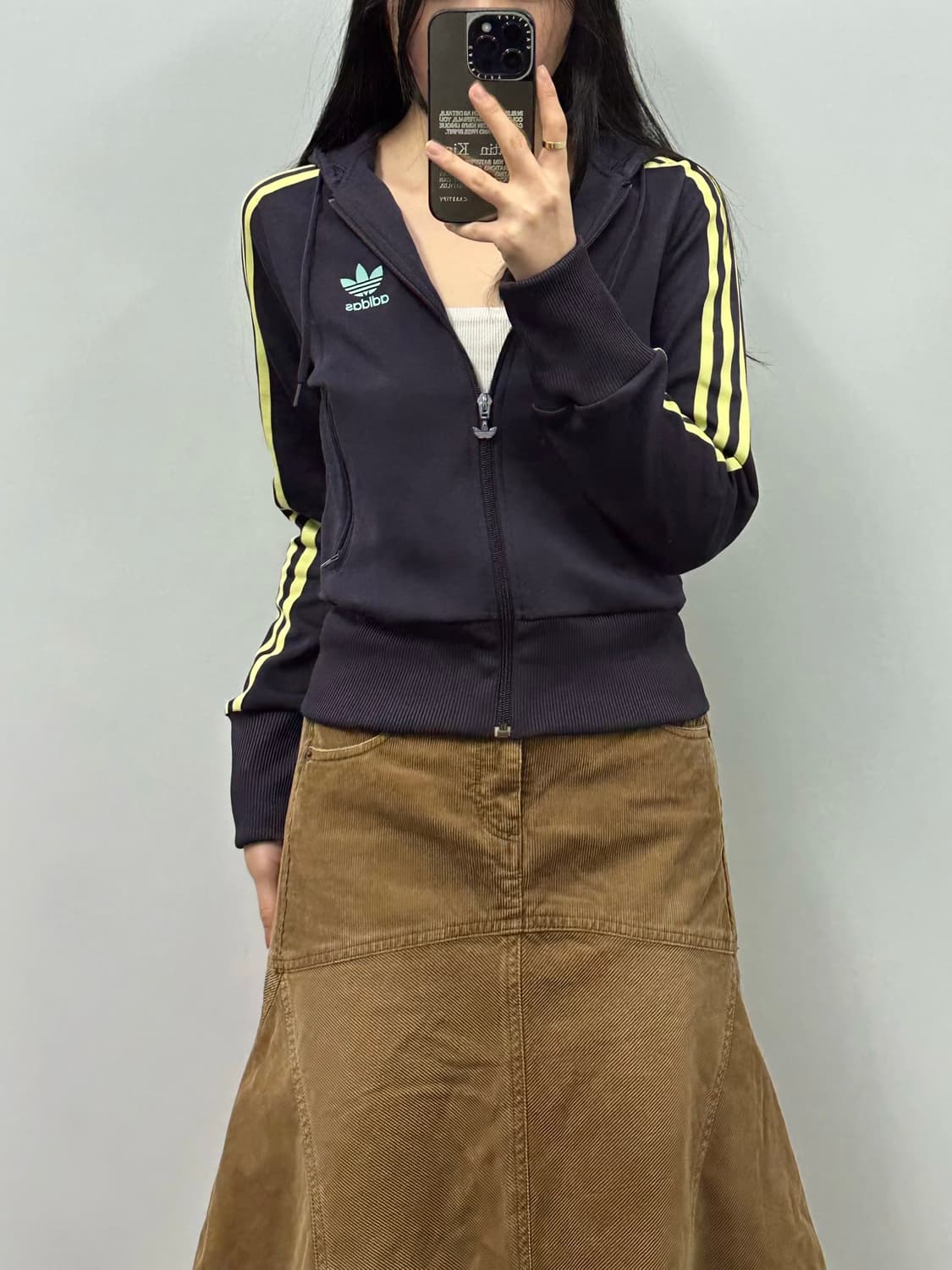 아디다스 파이어버드 퍼플 후드 져지 상품이미지1