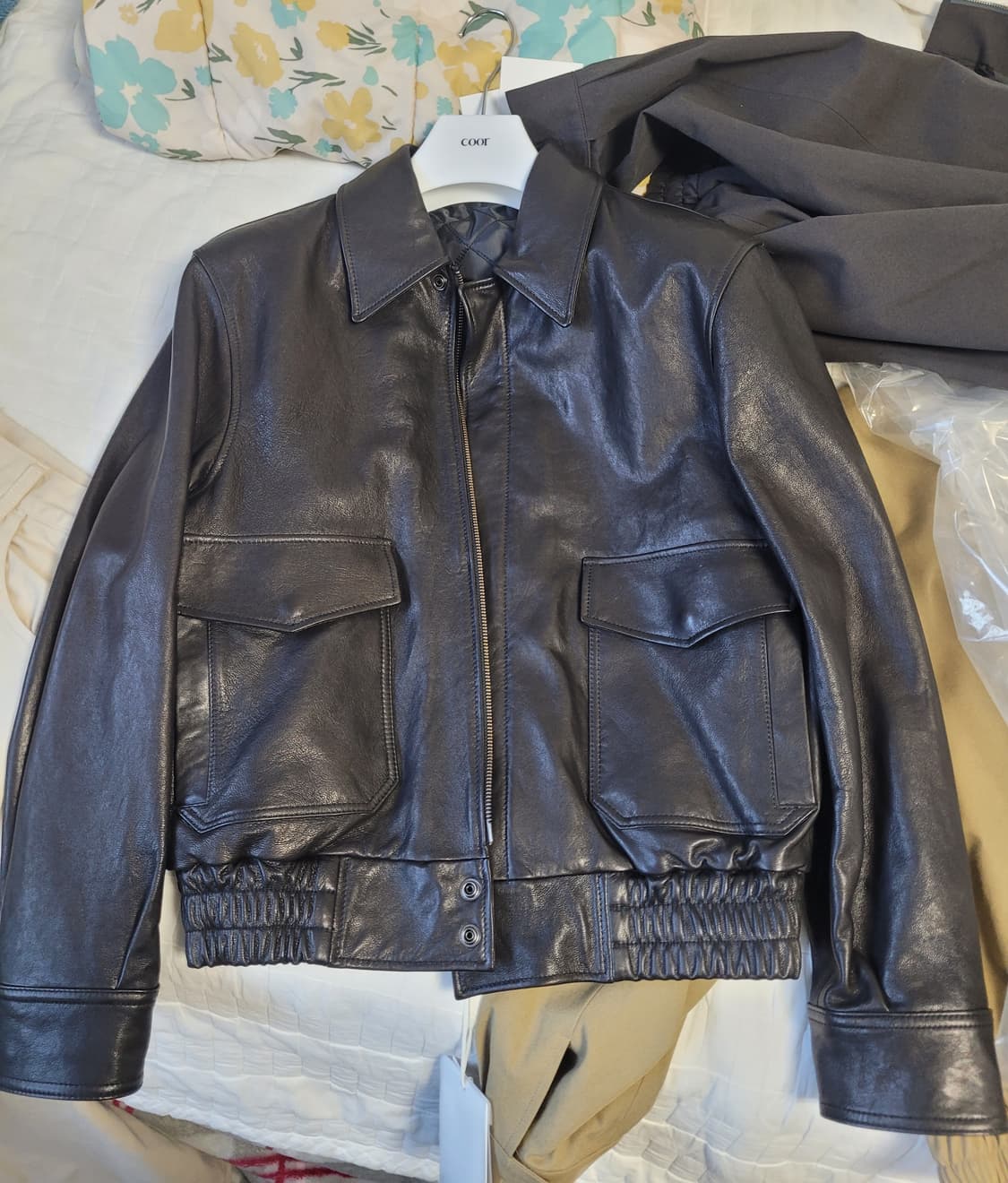 쿠어 베지터블 레더 A2 블랙 s 상품이미지1