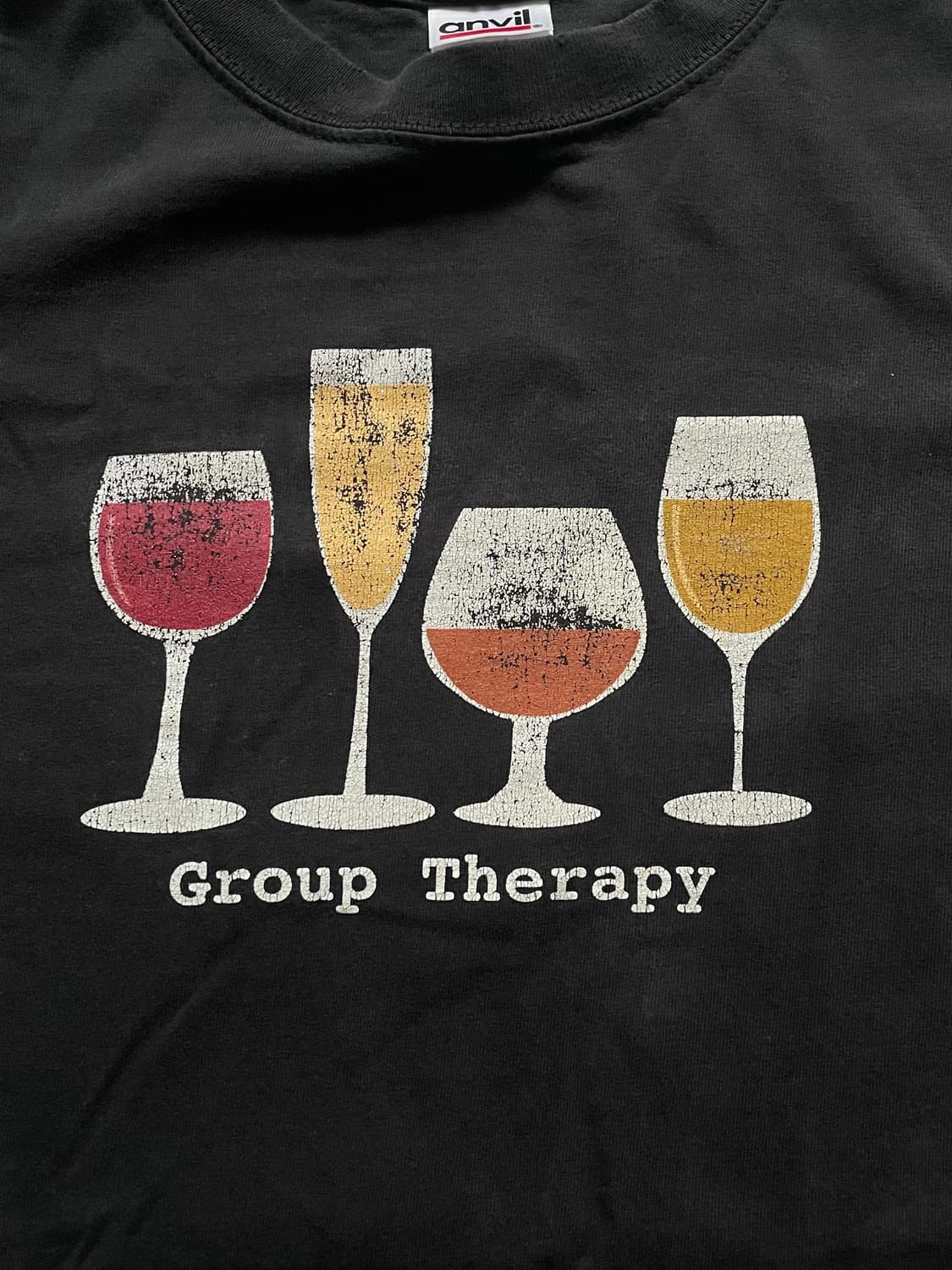 Group therapy fun 빈티지 티셔츠 상품이미지4