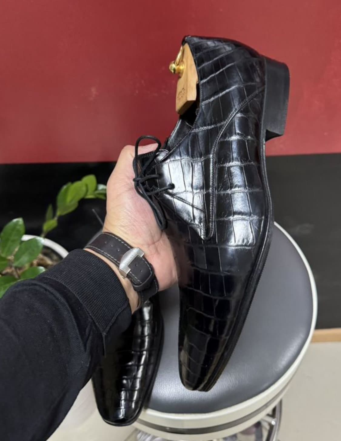 디올 옴므 슈즈(크로커다일 스킨-악어가죽)42.5 사이즈-해외발송 상품이미지3