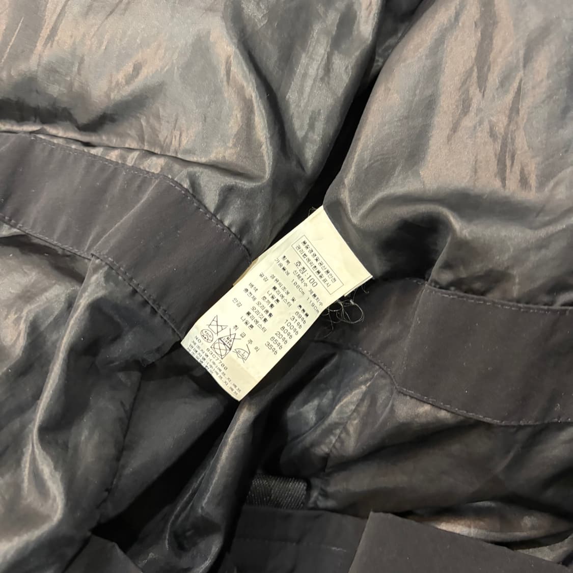 씨피컴퍼니 방독면 페이스 가드 고글 블랙 롱 다운 자켓 상품이미지10