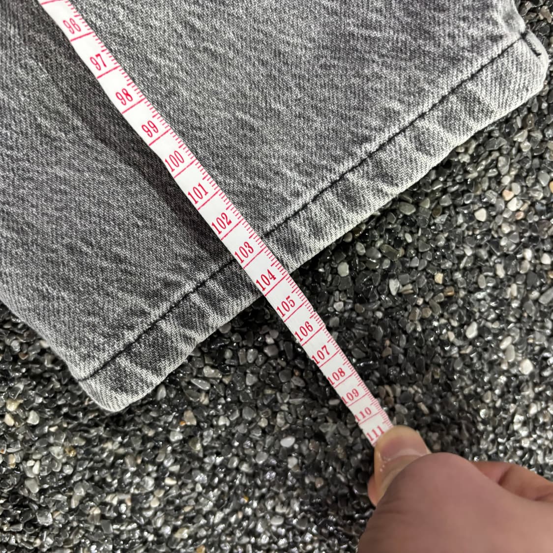 리바이스 636 그레이 데님 팬츠 상품이미지5