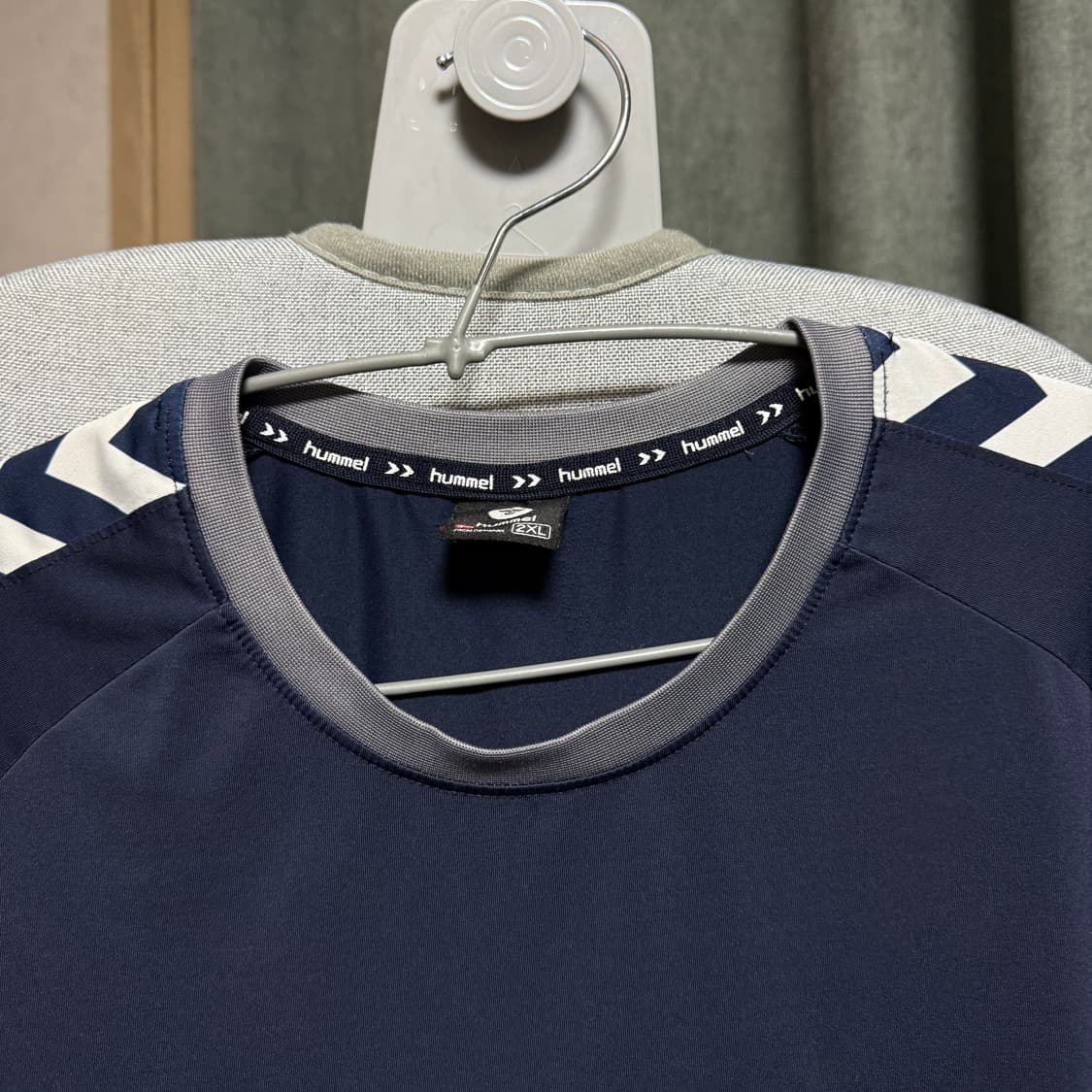 험멜2xl 네이비 반팔 티셔츠 2XL 상품이미지3