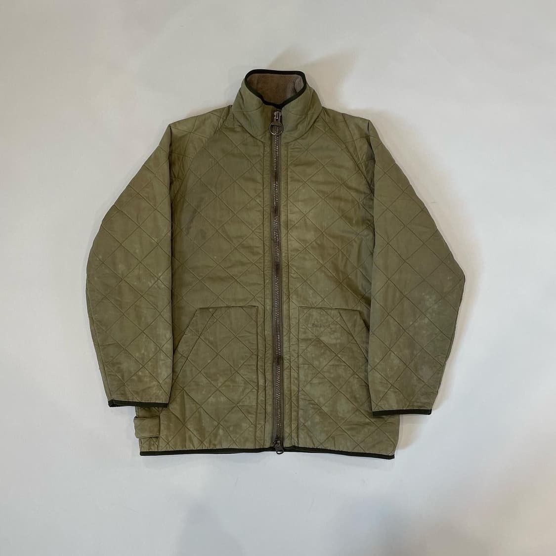 바버 퀼팅 후리스 자켓 상품이미지2