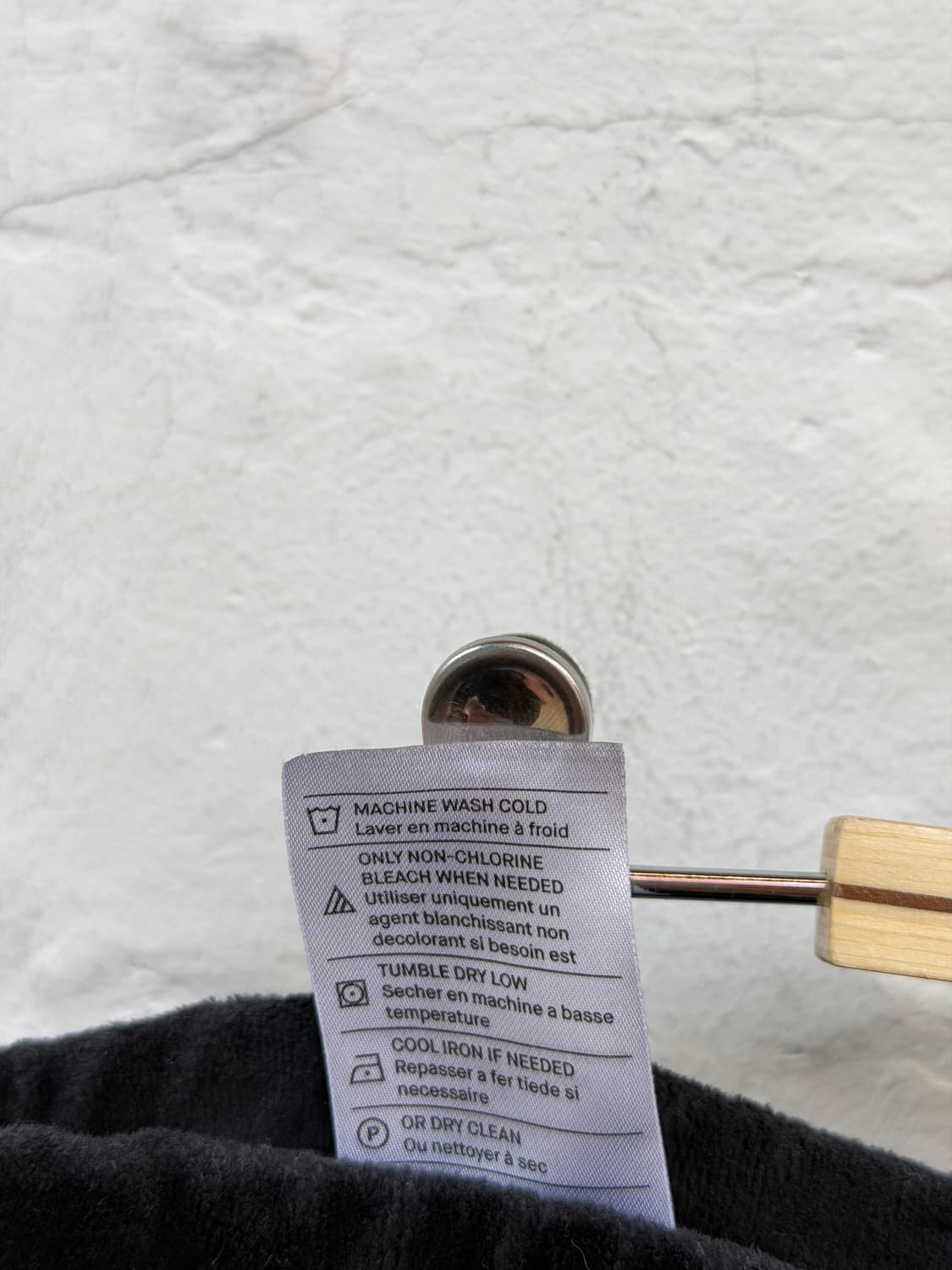 Vince 빈스 벨벳 밴딩 와이드 팬츠 블랙 S 상품이미지6