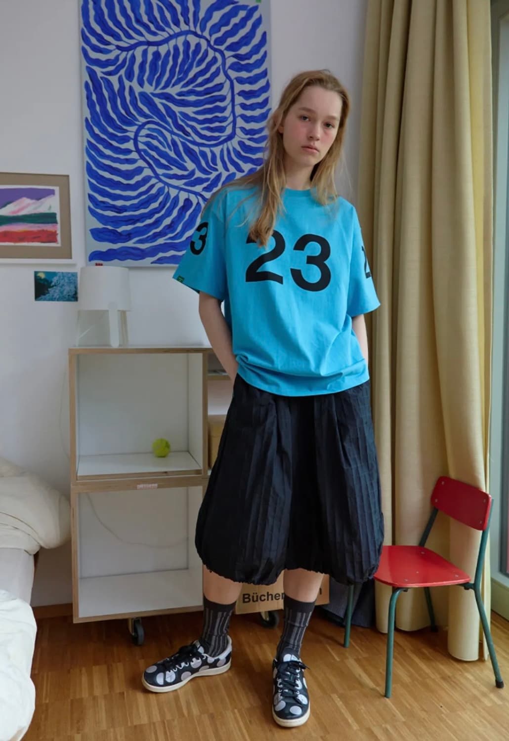 노컨텐츠 188. 23 티 (블루) 상품이미지2