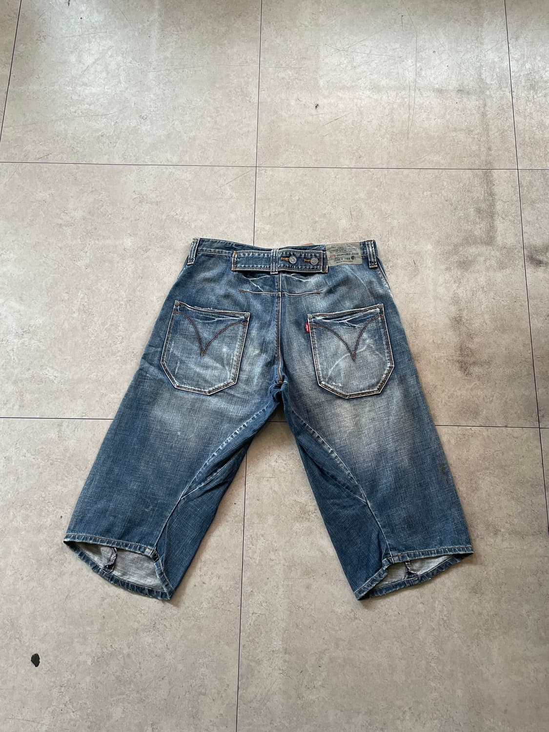 리바이스 엔지니어드 진스 7부 데님팬츠 반바지 상품이미지1