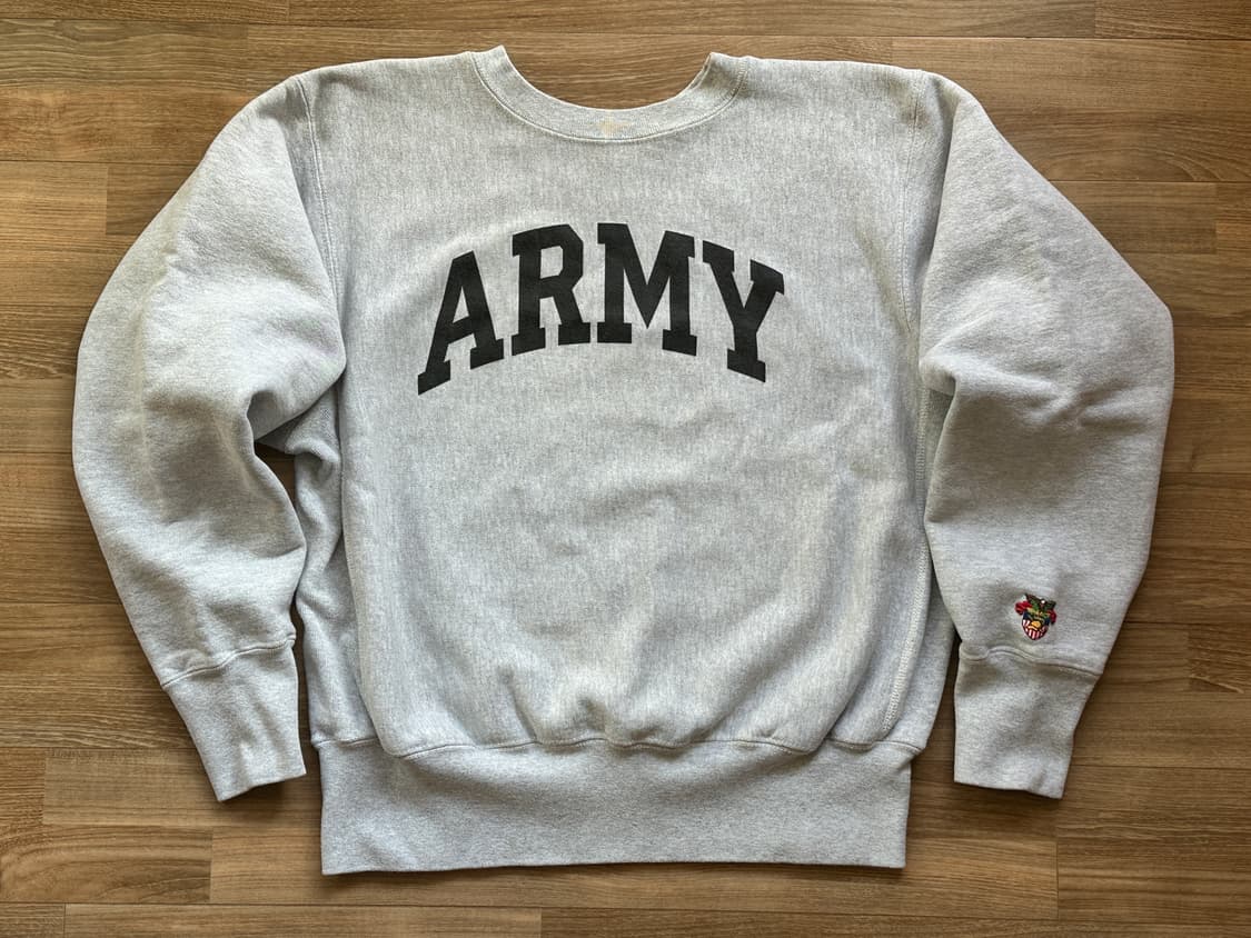 웨스트포인트 ARMY 리버스위브 스웻셔츠 made in usa 상품이미지1
