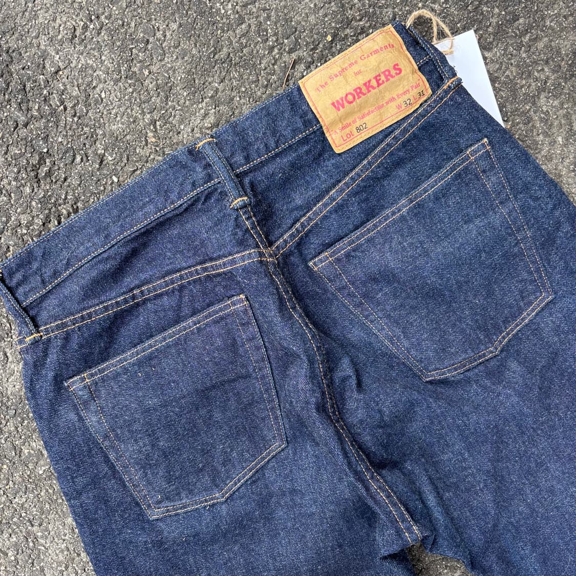 일본 워커스 802 셀비지 상품이미지9