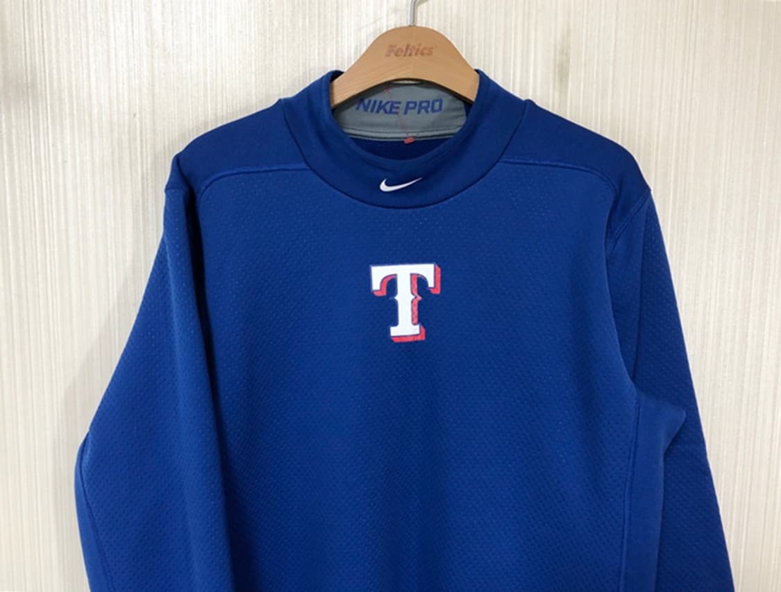 MLB 나이키프로 텍사스레인져스 어센틱 플리스풀오버 L(해외) 상품이미지2