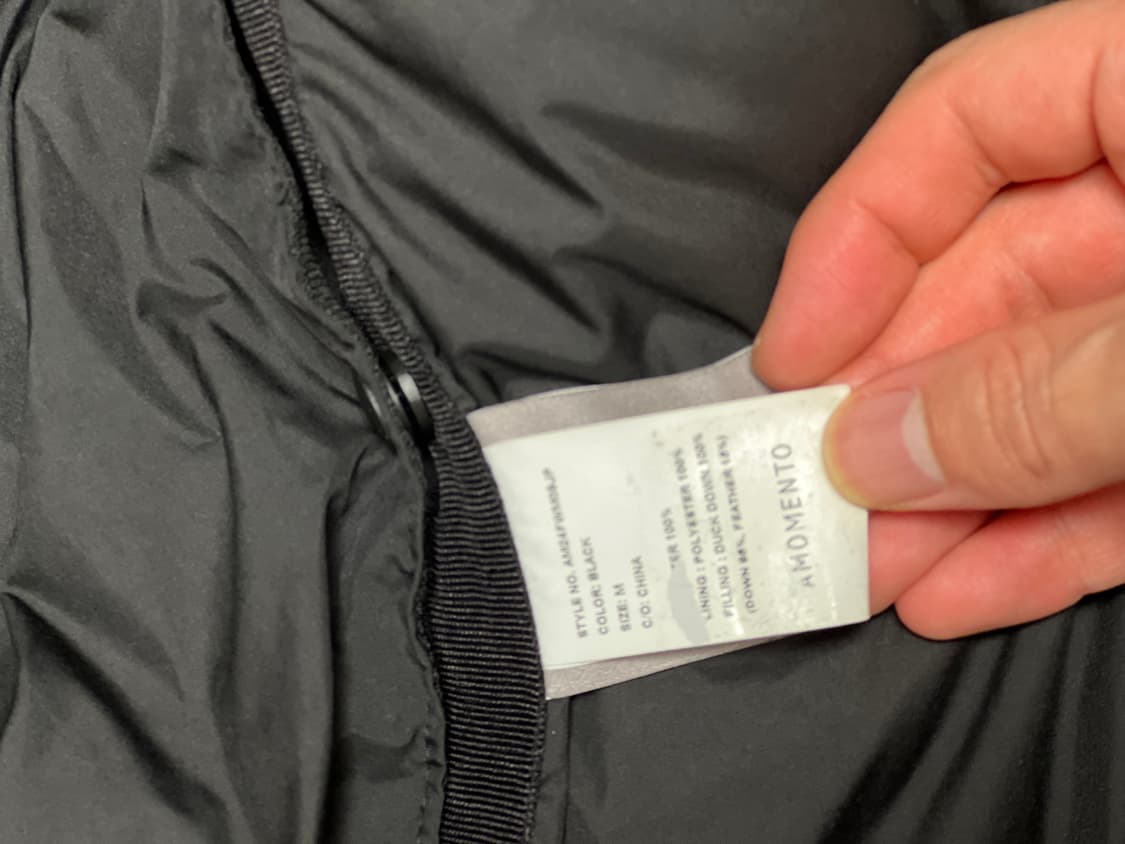 아모멘토 푸퍼 패딩 상품이미지2