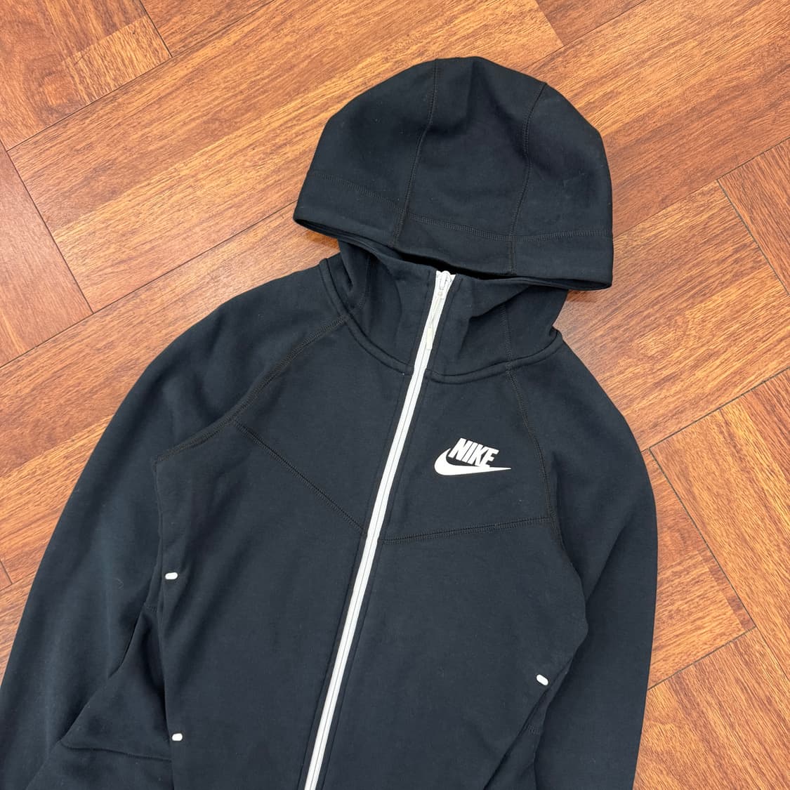 여성용 S 나이키 테크 후드 집업 상품이미지3