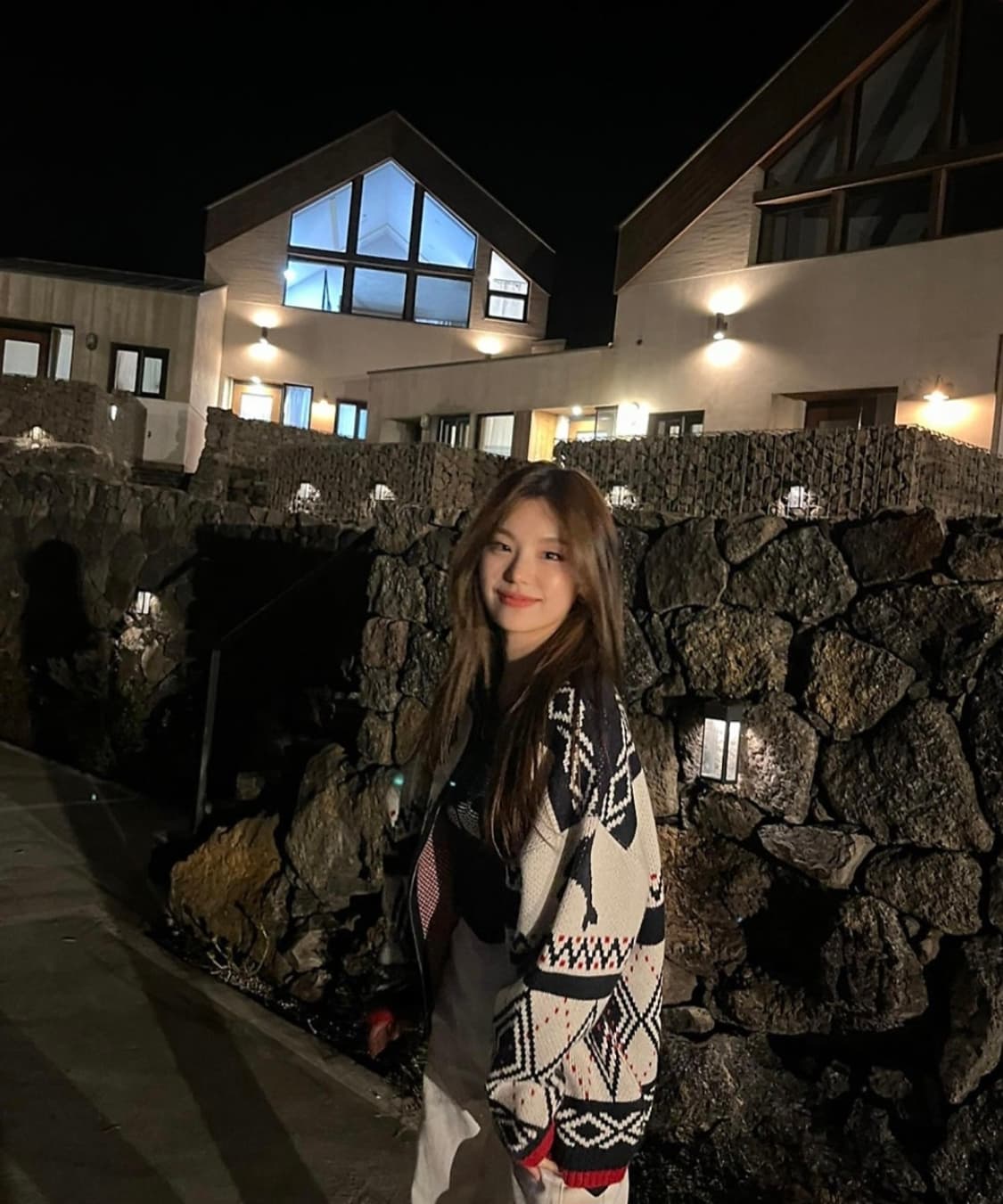 와이케이 돌핀 노르딕 니트 가디건(있지 예지 착용) 상품이미지2