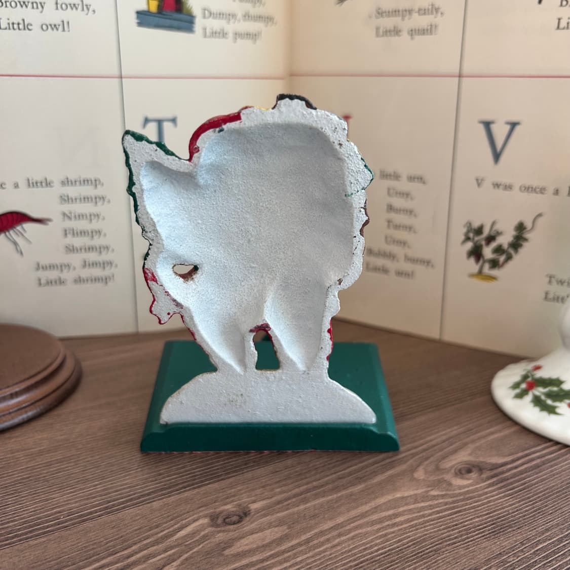 빈티지 산타 양말 주물 홀더 크리스마스 소품 상품이미지5