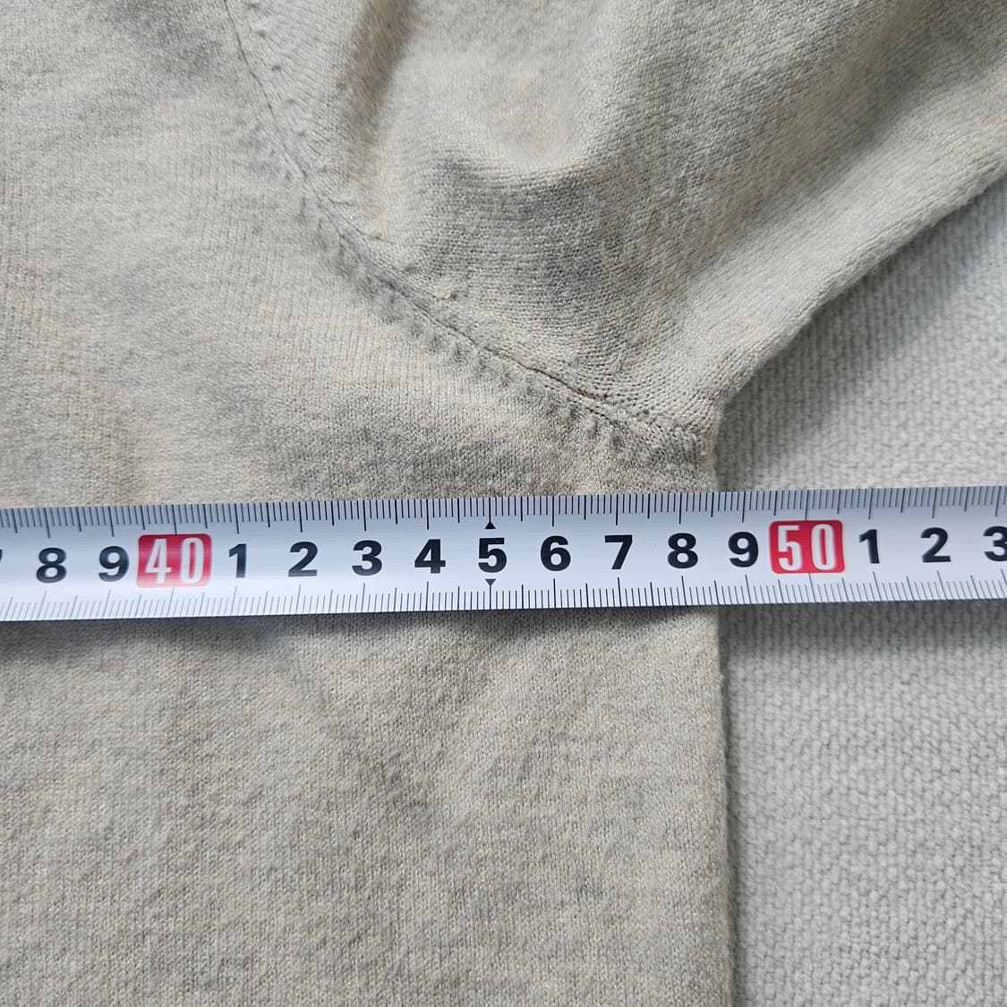 실측확인 빈티지 폭스 로고 터틀넥 니트 0325Y 상품이미지4