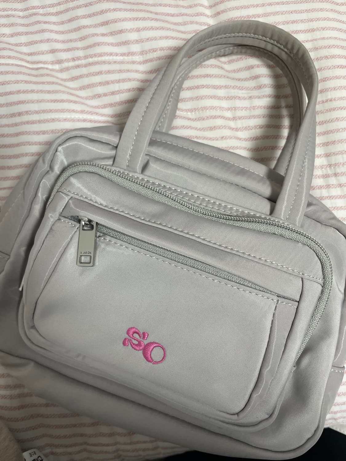 스탠드 오일 포켓 토트백 상품이미지3