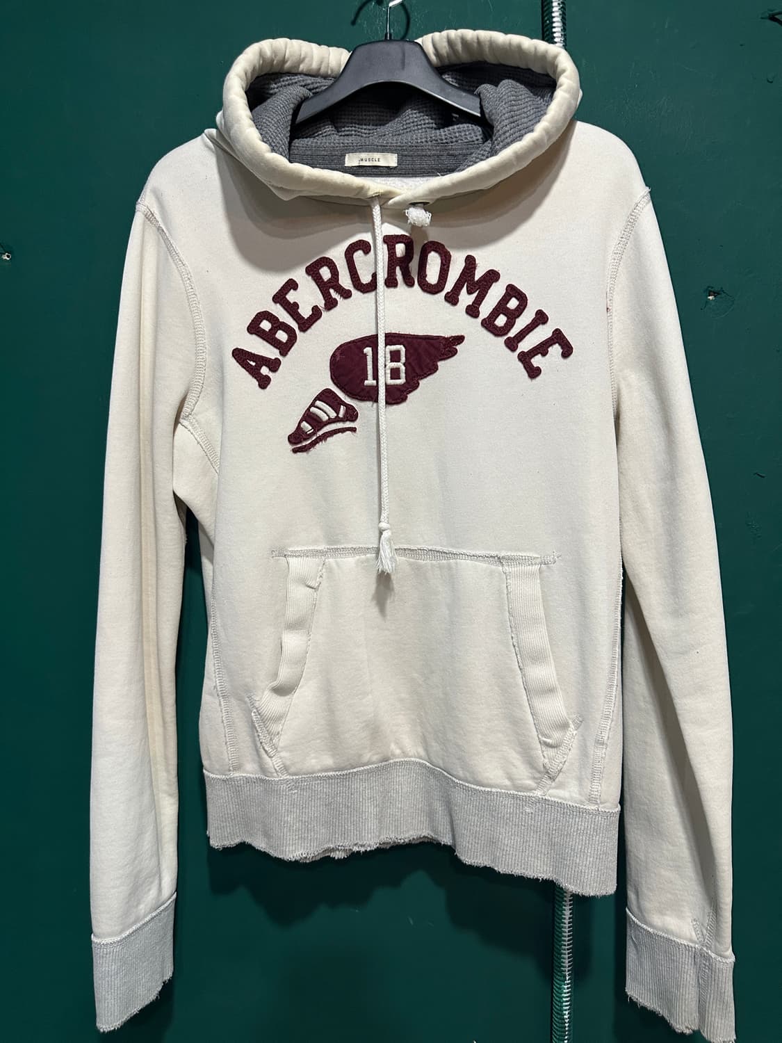 아베크롬비 후드티 아이보리 L 상품이미지1